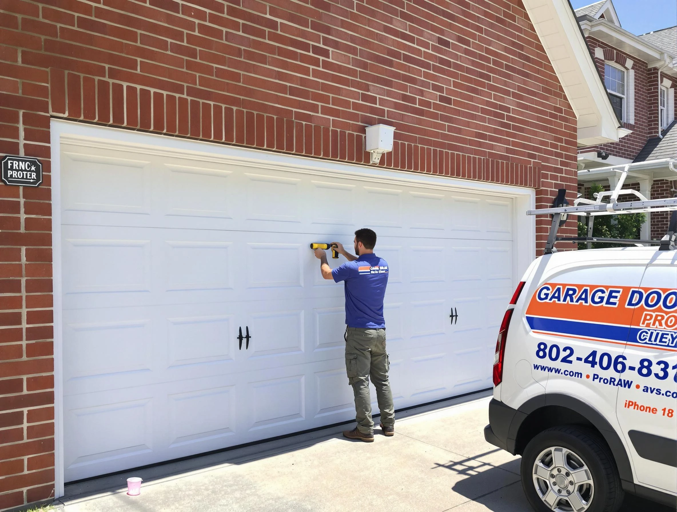 Local garage door repair service by Summit Garage Door Repair in Summit